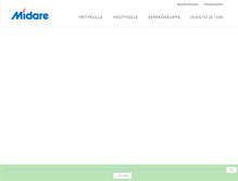 Tablet Screenshot of midare.fi